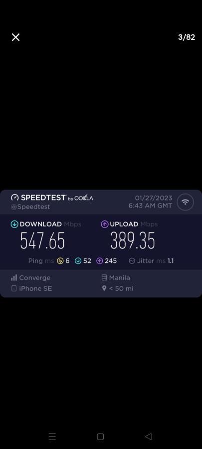 マニラ市Amazing View Makati Elegant Flat 400Mb Internetアパートメント エクステリア 写真